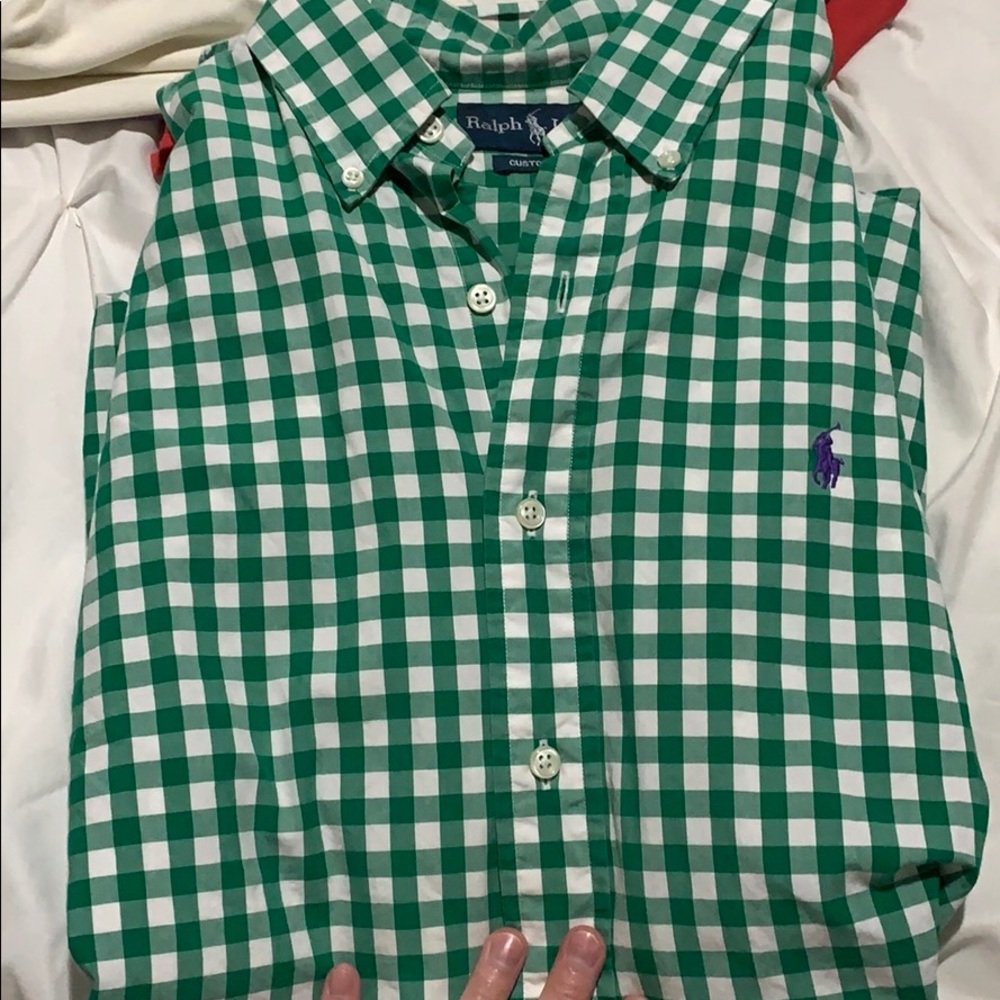 Men’s button up Polo